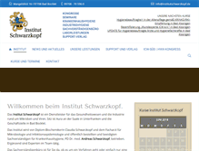 Tablet Screenshot of institutschwarzkopf.de